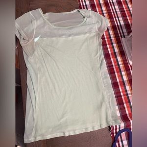 Light green large express shirt